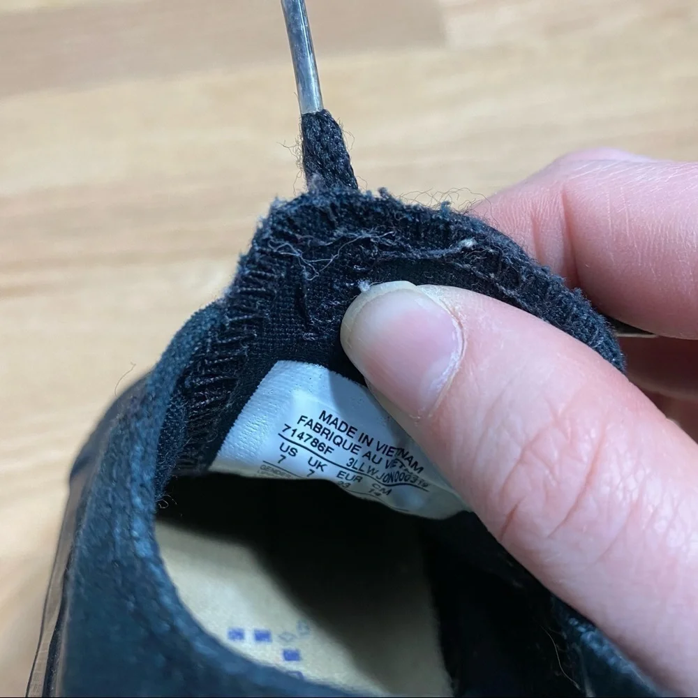 Converse black sneakers